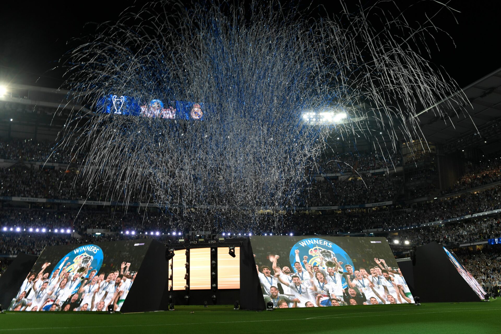 El Real Madrid pondrá pantallas para la final de la Champions en el Bernabéu.