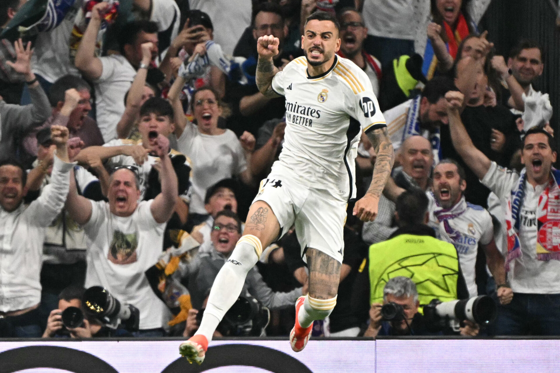 El Real Madrid sí tenía un 9: Joselu fue el héroe del madridismo.