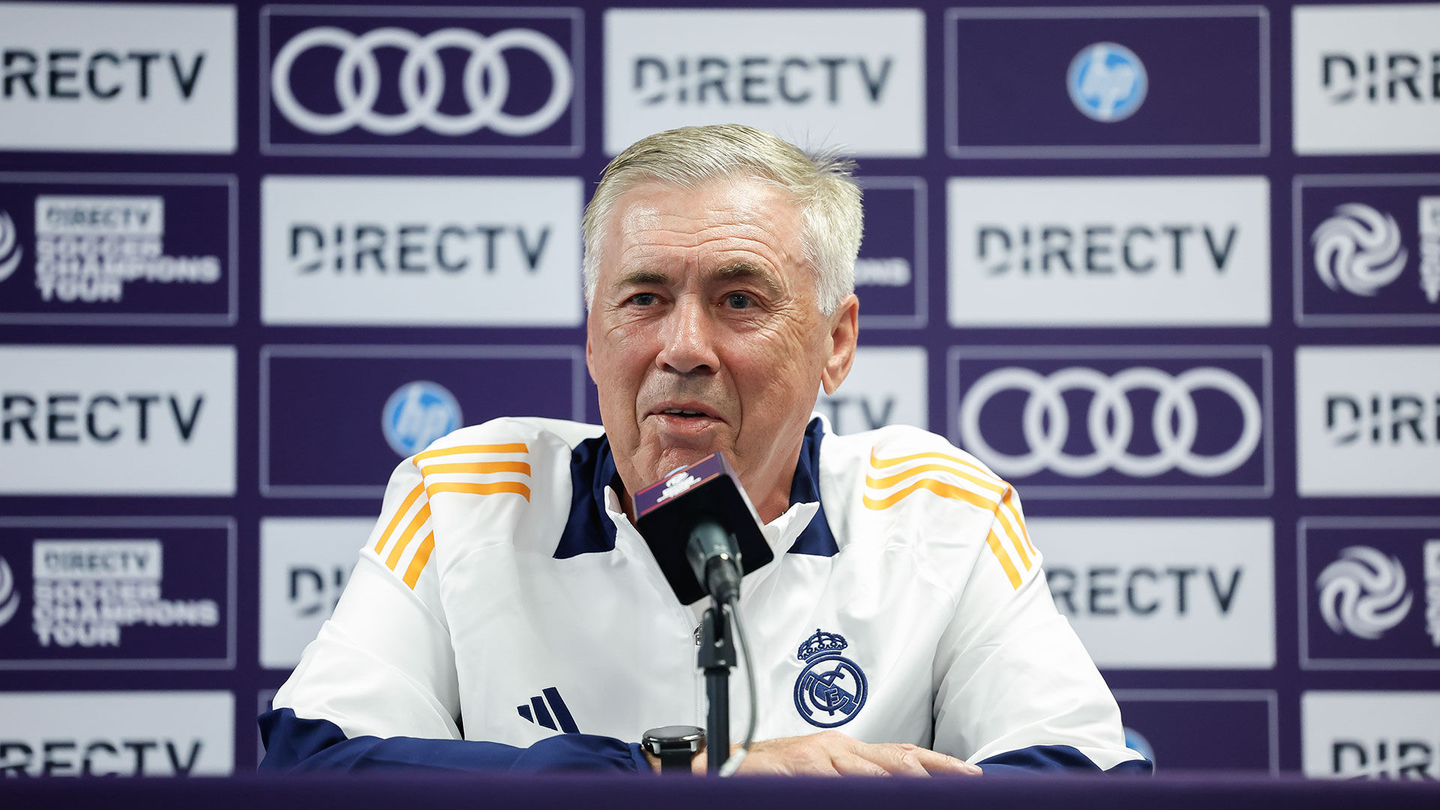 Ancelotti: “La plantilla está cerrada”.