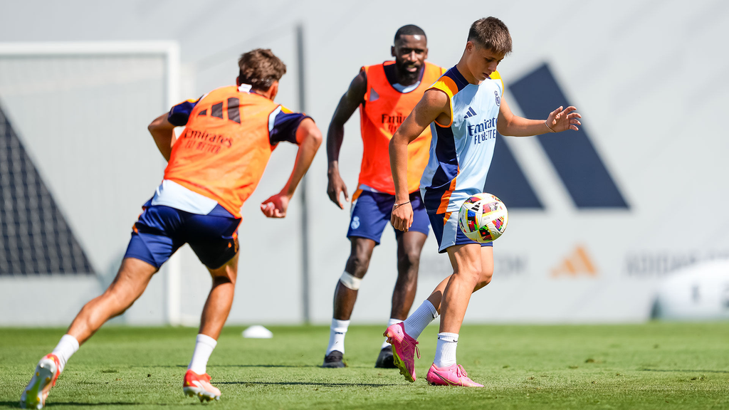 Entrenamiento Real Madrid Pretemporada 2024