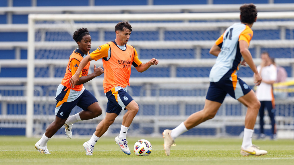 Entrenamiento Real Madrid Pretemporada 2024 chicago