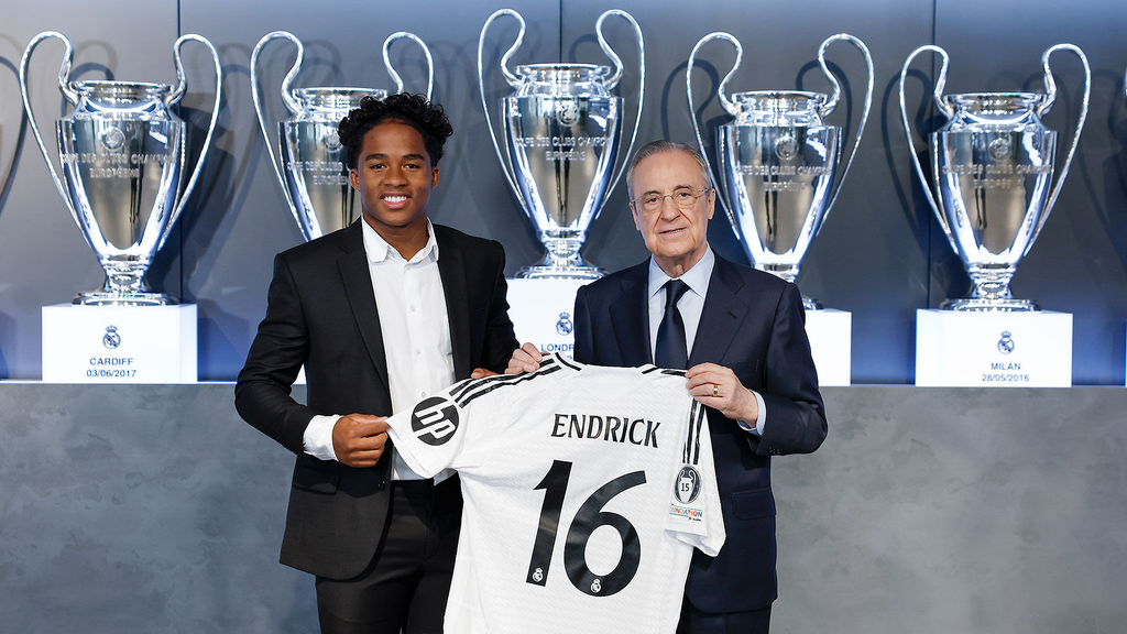 Presentación Endrick Real Madrid