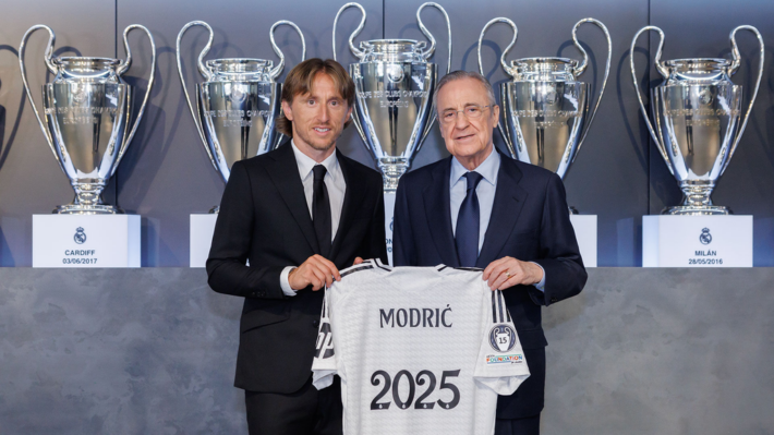 OFICIAL: Modric renueva hasta 2025