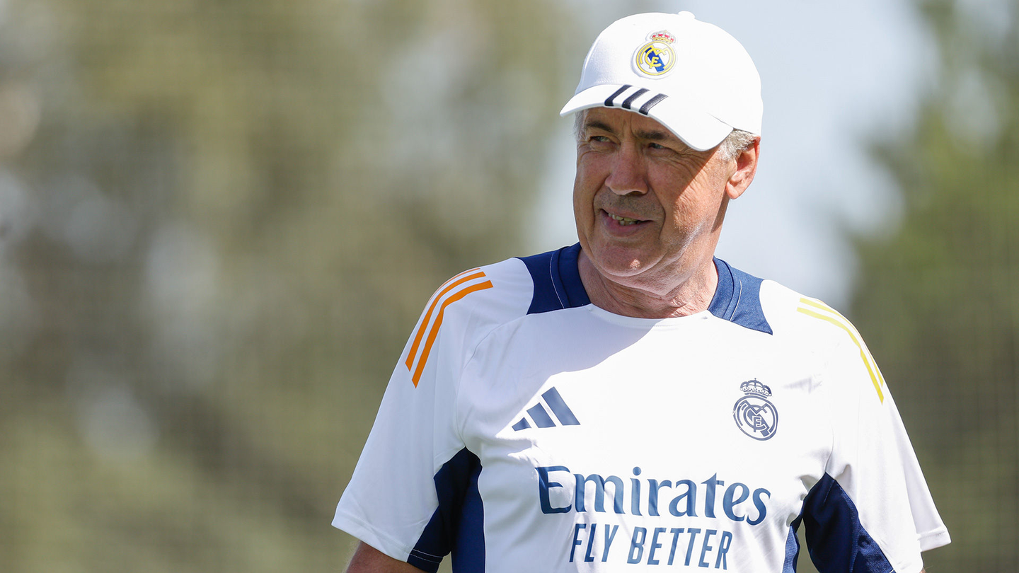 carlo ancelotti pretemporada 2024