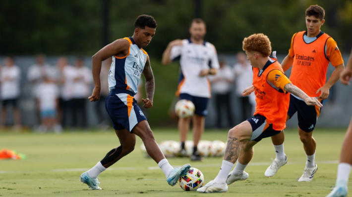 El Real Madrid entrena en Charlotte pensando en el Chelsea