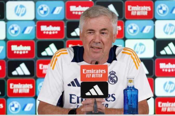 Carlo Ancelotti: «¿Mbappé? Está progresando, cada día le veo mejor»