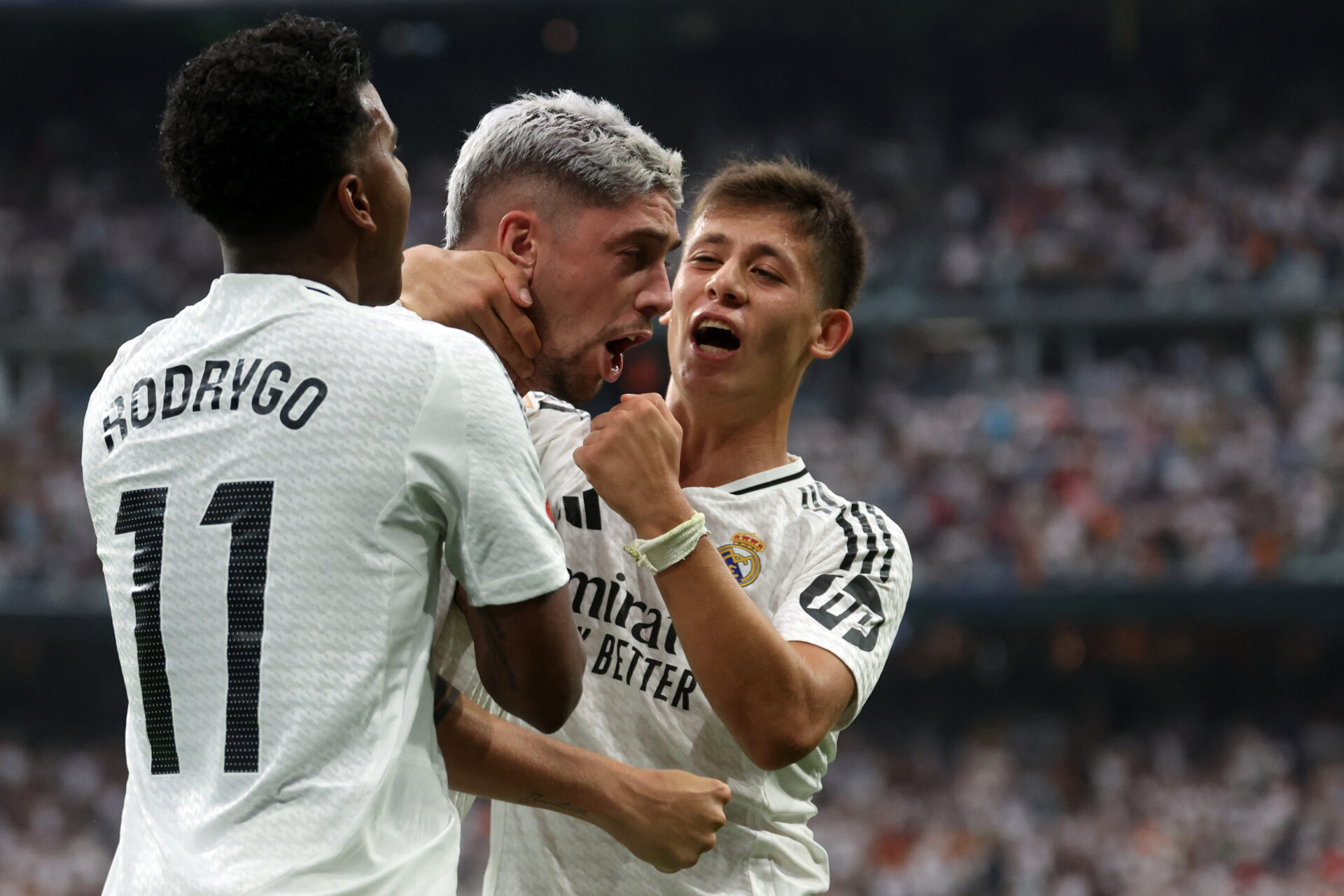 fede valverde rodrygo guler real madrid valladolid