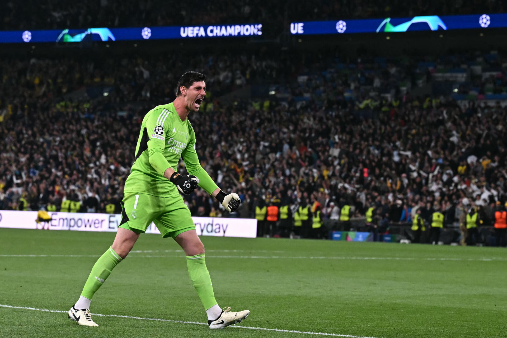 Thibaut Courtois, un seguro de vida para las finales.