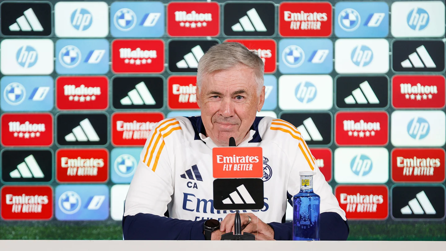 Carlo Ancelotti rueda de prensa