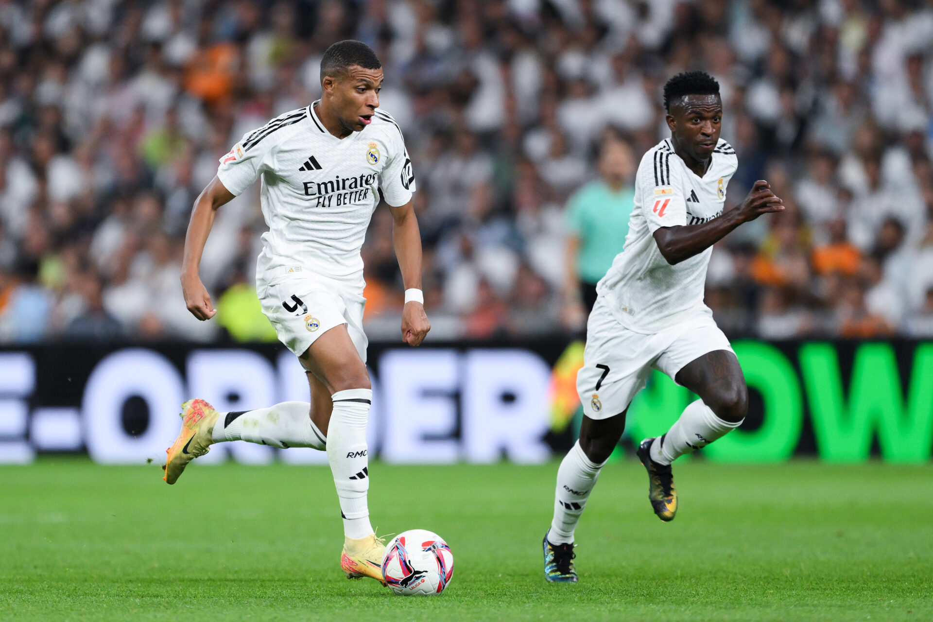 Mbappé Vinicius Real Madrid