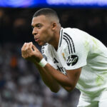 Mbappé deja su huella en su debut en Champions con el Real Madrid