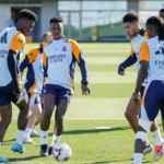 Camavinga y Carvajal, presentes en el último entrenamiento antes del derbi