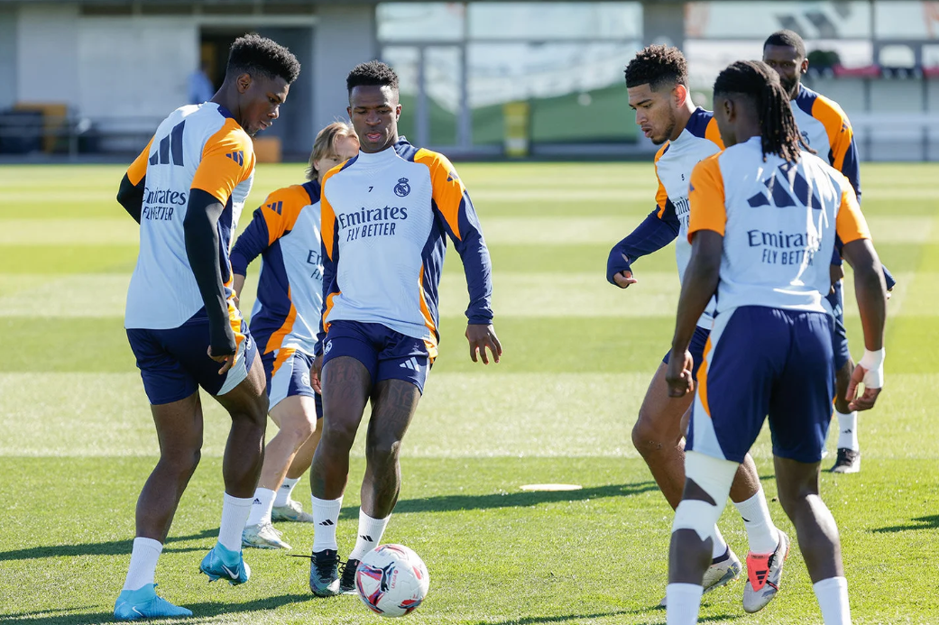 Real Madrid entrenamiento