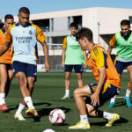 Rodrygo entrena con el grupo antes del ‘examen’ contra el Villarreal