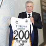 Ancelotti cumple 200 partidos en Liga con el Real Madrid