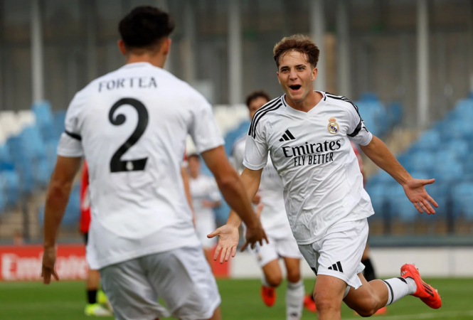 Crónica Youth League | Victoria contra el Milan con exhibición de Fortea (2-1)