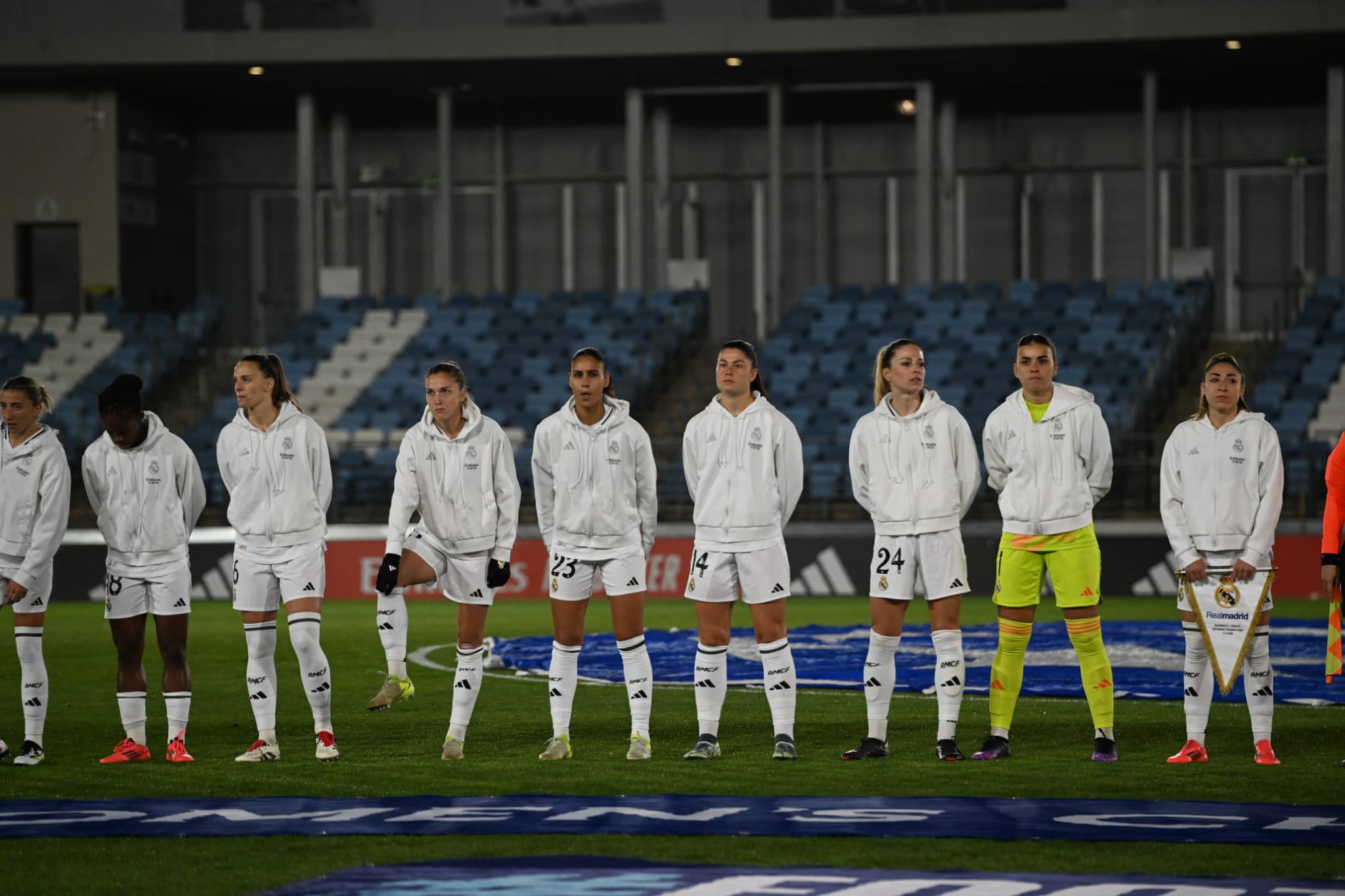 La alineación del Real Madrid contra el Chelsea.