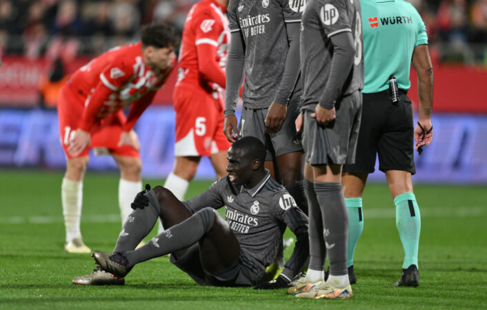 Mendy se lesiona y se une a la enfermería antes de la Atalanta