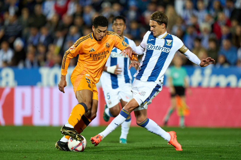 El Leganés se enfrentó al Real Madrid en Butarque durante la primera vuelta de LaLiga EA Sports.