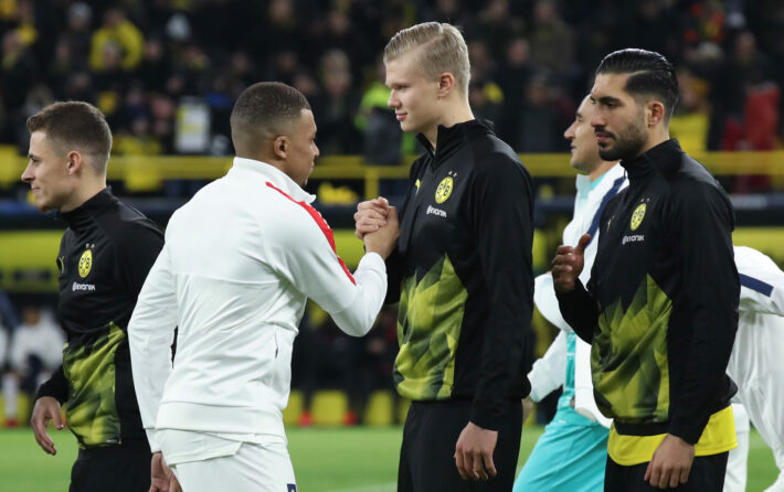 Mbappé y Haaland se reencuentran en la Champions League