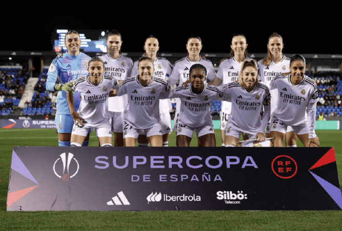 Posible alineación del Real Madrid Femenino contra el Barcelona en la final de la Supercopa Femenina 2025