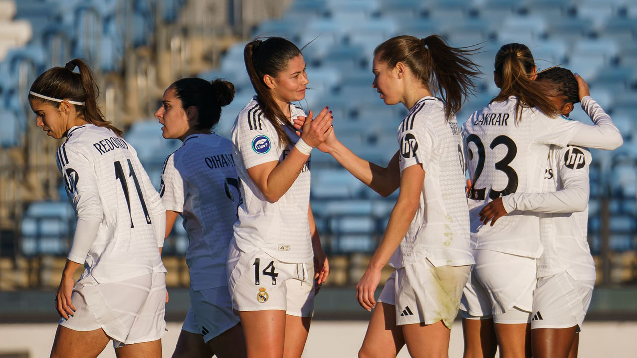 El Real Madrid Femenino recibe al Espanyol en la jornada 17 de la Liga F.