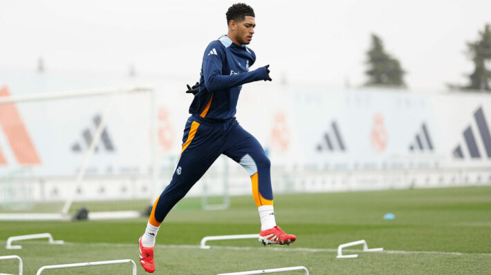 Último entrenamiento del Real Madrid de cara al encuentro en Valladolid