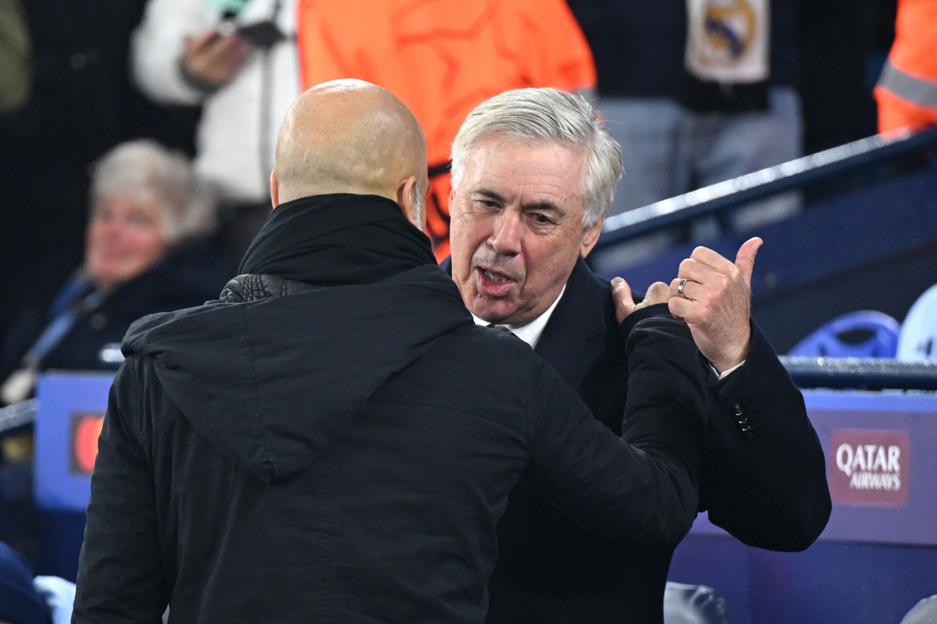 Carlo Ancelotti compareció en rueda de prensa después del triunfo del Real Madrid contra el Manchester City en la Champions League por 2-3.