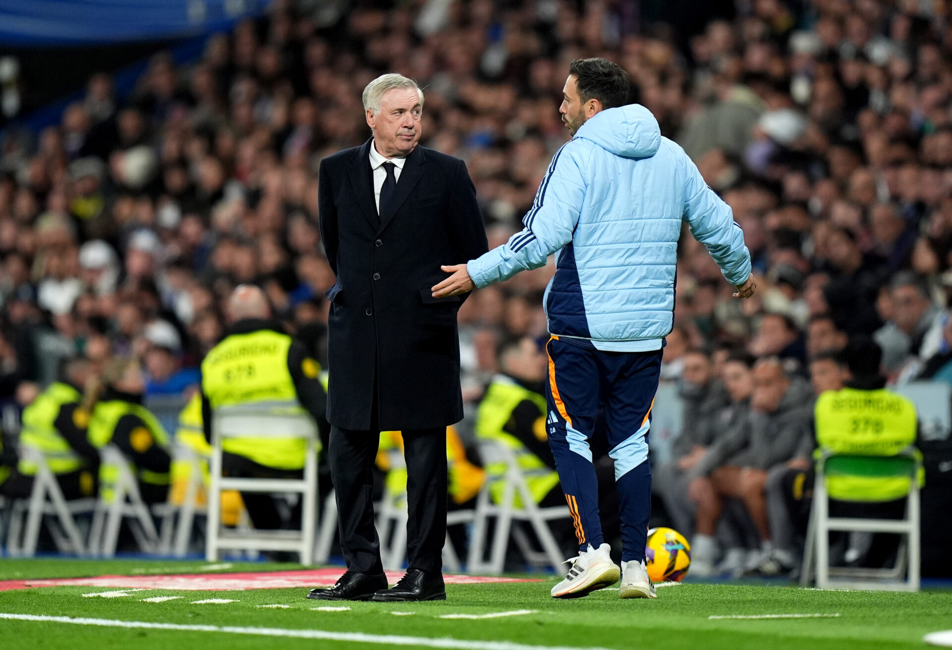 Carlo Ancelotti compareció en rueda de prensa tras el empate del Real Madrid con el Atlético Madrid.