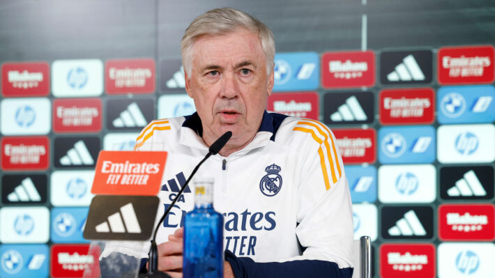 Ancelotti: «No presionamos a los árbitros, solo queremos cambiar un sistema que no nos gusta»