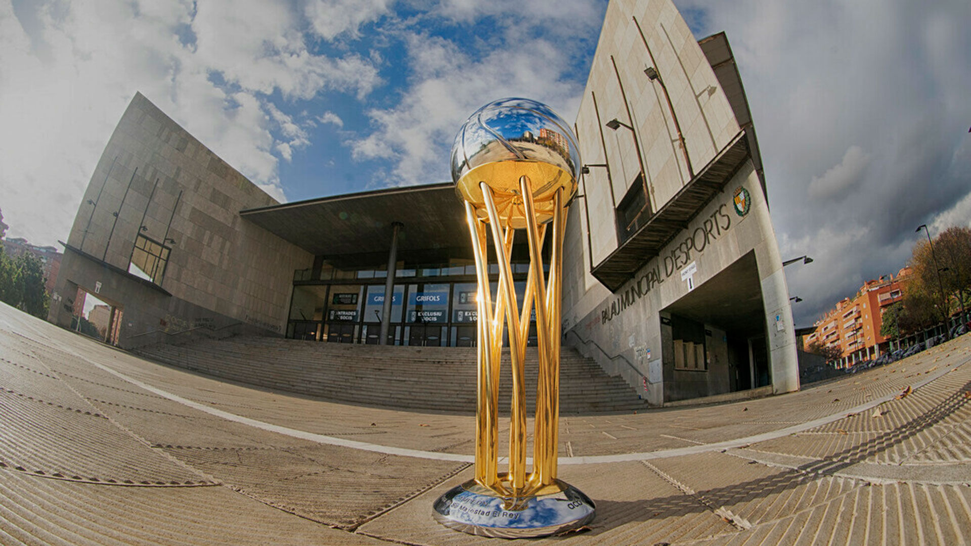 El trofeo de la Copa del Rey de baloncesto 2025, que arranca este jueves 13 de febrero en Gran Canaria.