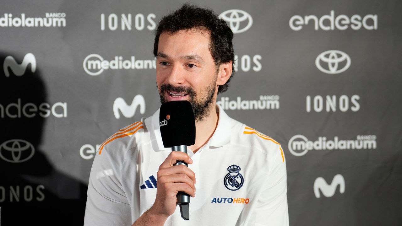 Sergio Lllull compareció ante los medios de comunicación en la previa de la final de la Copa ACB.