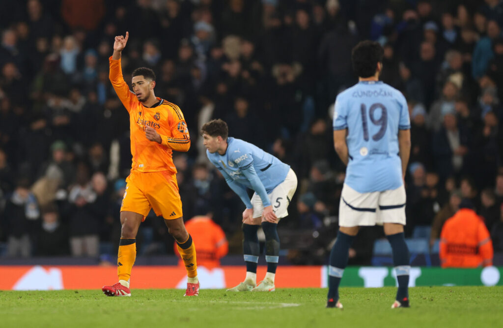 Bellingham dio la victoria al Real Madrid en el descuento por 2-3 contra el Manchester City.