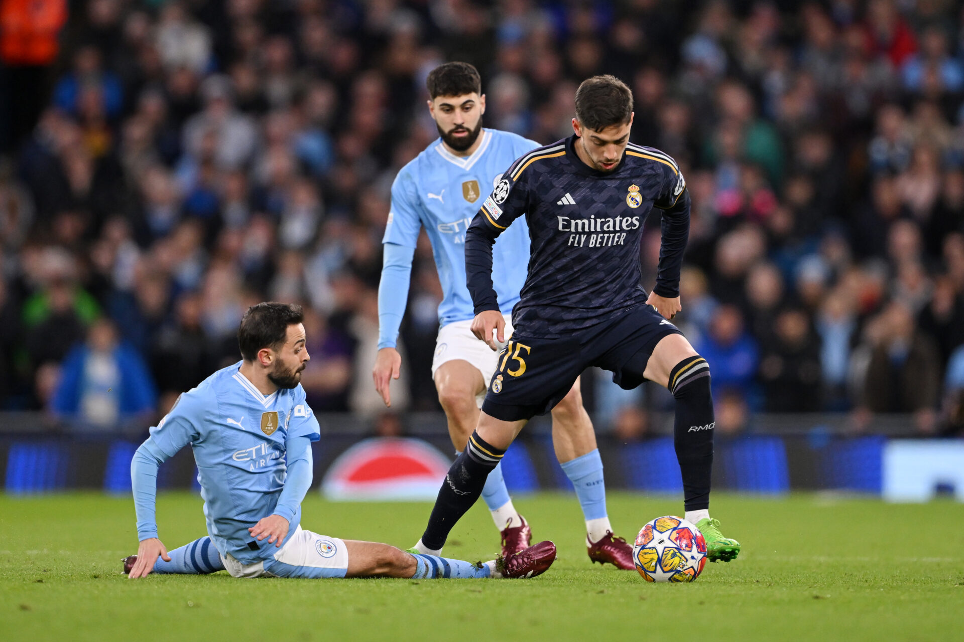 Manchester City y Real Madrid se enfrentan hoy martes 11 de febrero en la ida del playoff de la Champions League.