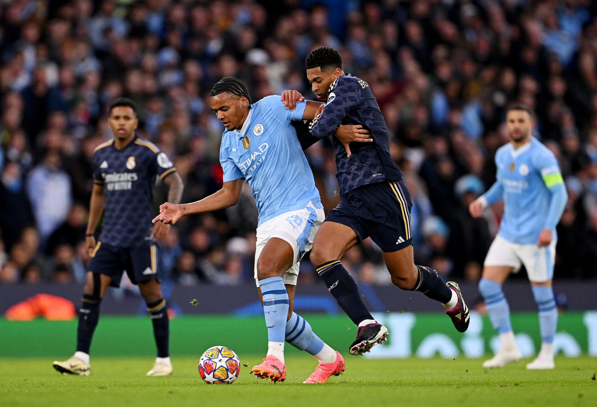 Manchester City y Real Madrid se enfrentan por cuarta vez en los últimos cuatro años. Todo un clásico del fútbol europeo.