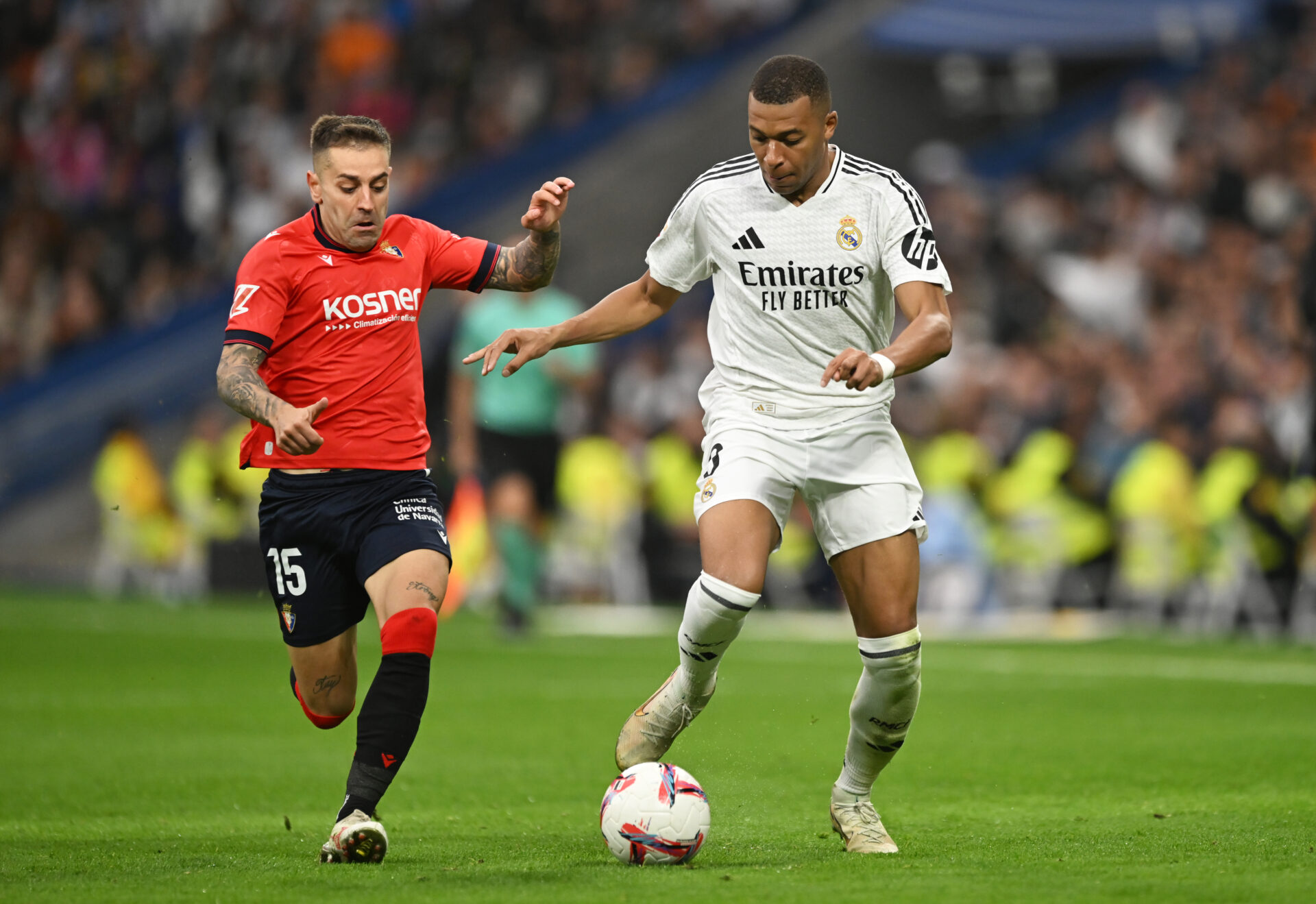 Real Madrid y Osasuna ya se enfrentaron en la primera vuelta de LaLiga 2024-25.