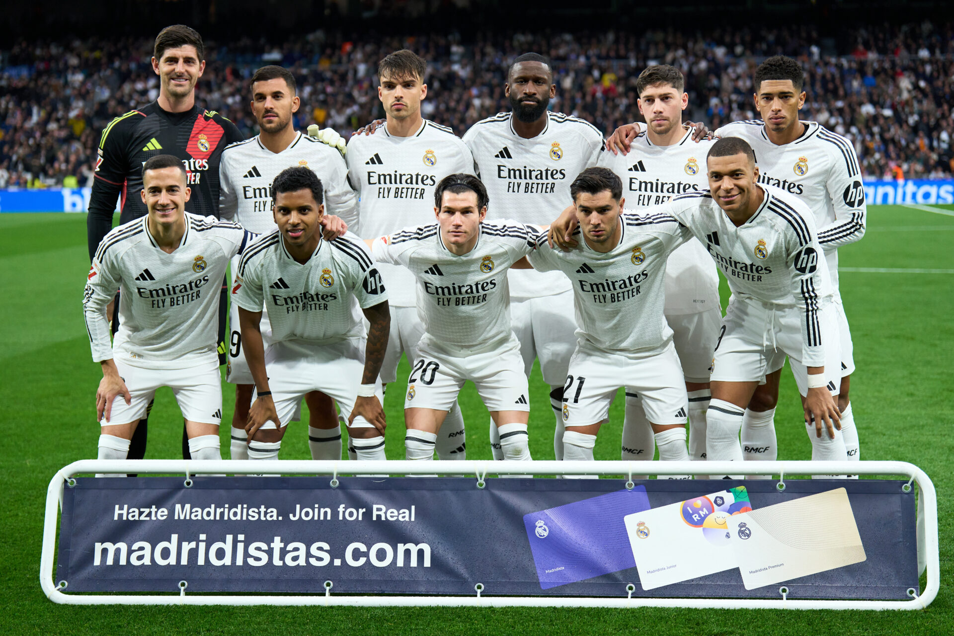 Los jugadores del Real Madrid que podrían formar parte de la posible alineación contra el Manchester City en Champions League.