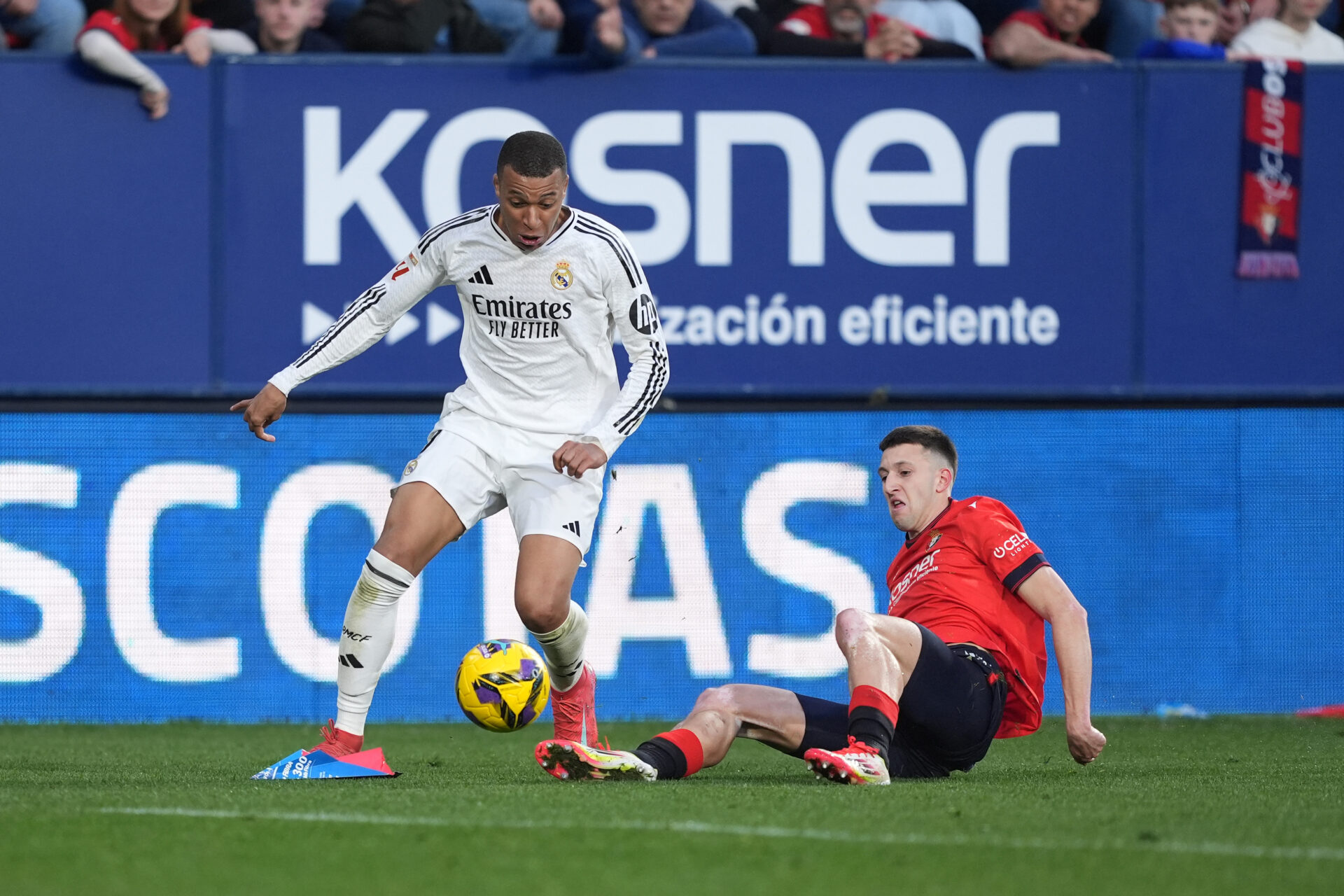 Las notas de Mbappé y los jugadores del Real Madrid en el empate contra Osasuna.