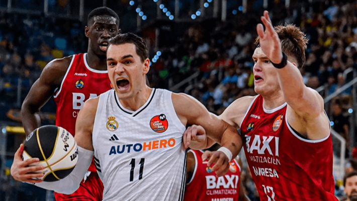 Real Madrid 92-69 Manresa | ‘Super Mario’ sube al Madrid de nivel