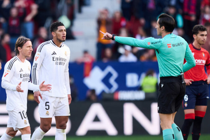 Ya hay sanción para Bellingham por su expulsión contra Osasuna