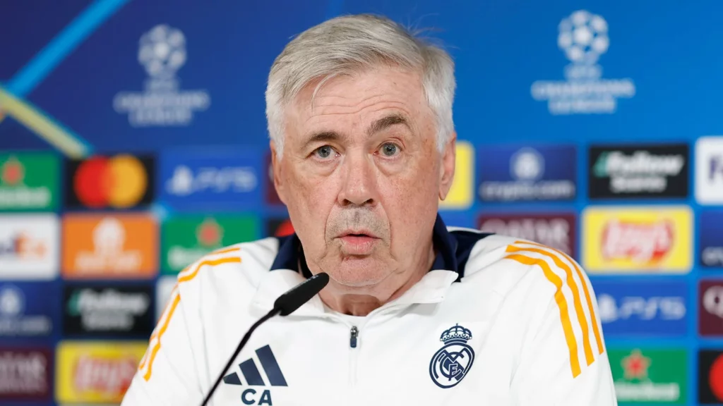 Las declaraciones de Carlo Ancelotti en rueda de prensa antes del decisivo Atlético - Real Madrid de Champions League en el Metropolitano