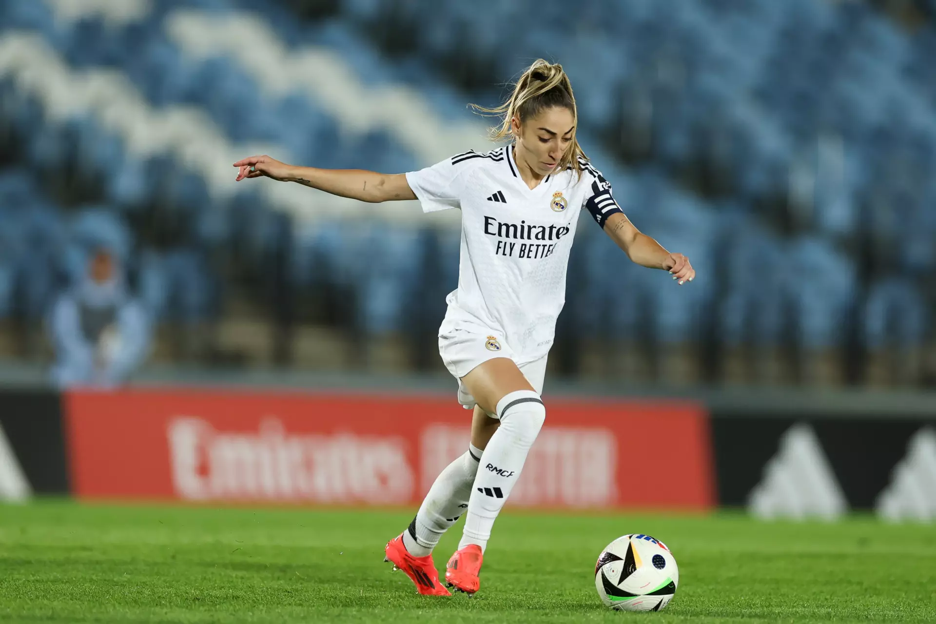 Olga Carmona marcó el gol de la victoria del Real Madrid Femenino por 1-2 ante el Athletic Club en Liga F.