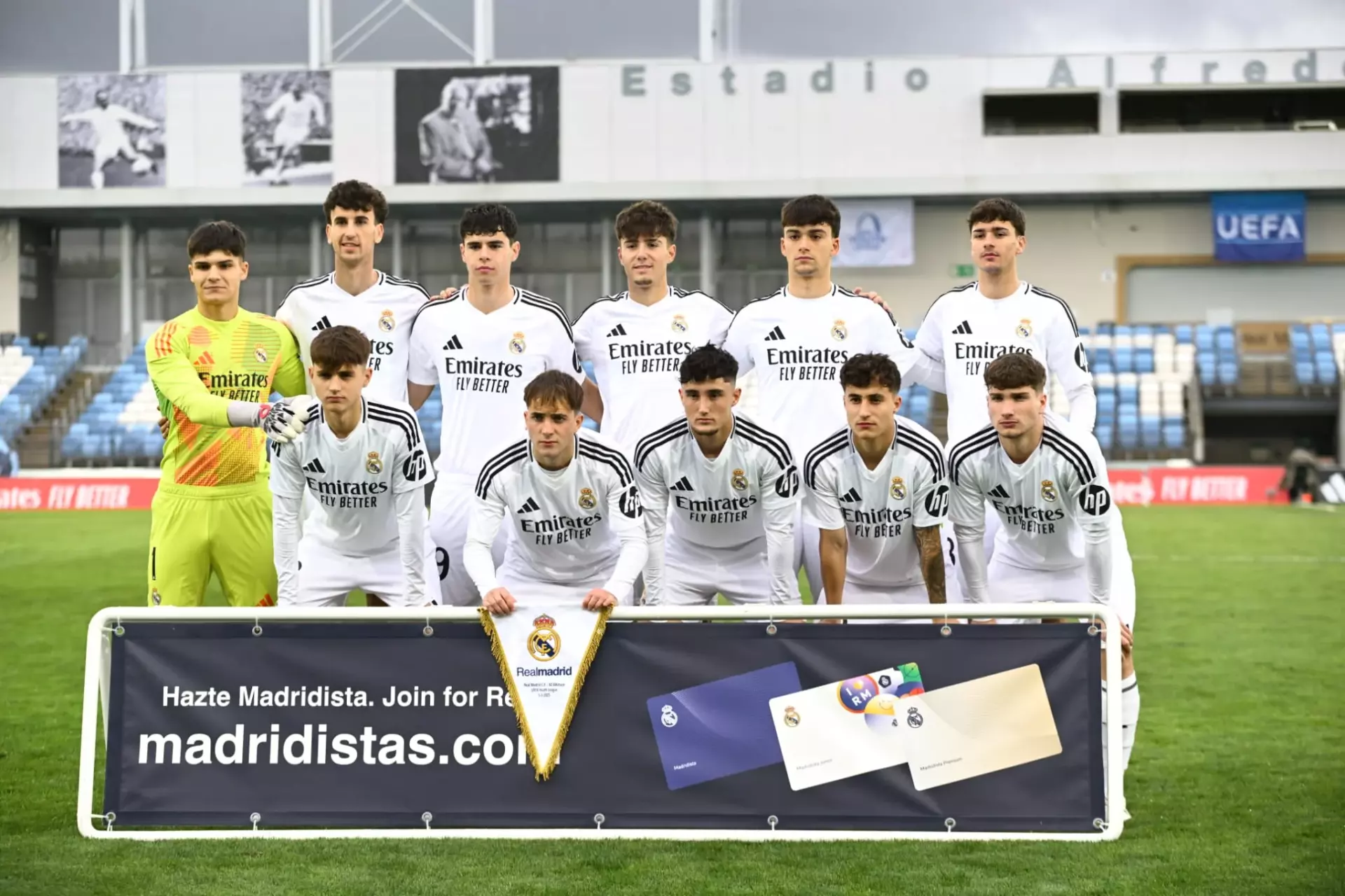 El Real Madrid Sub-19 quedó eliminado de la Youth League contra el AZ Alkmaar.