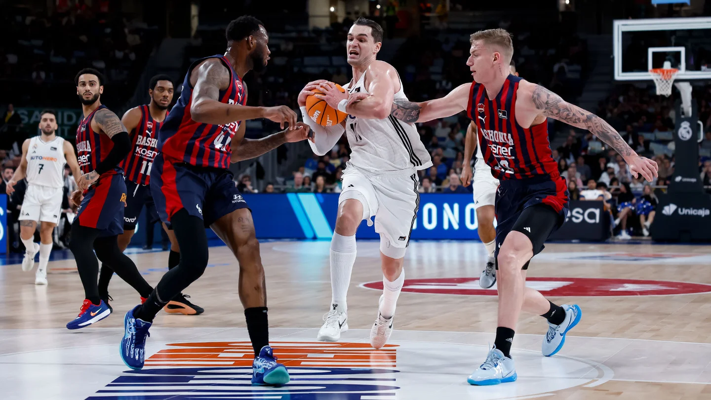 Hezonja fue protagonista de la victoria del Real Madrid Baloncesto ante Baskonia por 83-78 en Liga Endesa