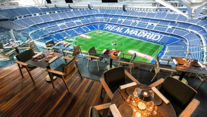 El Bernabéu estrena restaurante de lujo: así es KO by 99 Sushi Bar