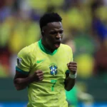 Vinicius, gran protagonista de la victoria de Brasil contra Colombia