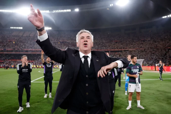 Ancelotti, a solo un paso de lograr un récord histórico con el Real Madrid en Copa del Rey Ancelotti, a solo un paso de lograr un récord histórico con el Real Madrid en Copa del Rey