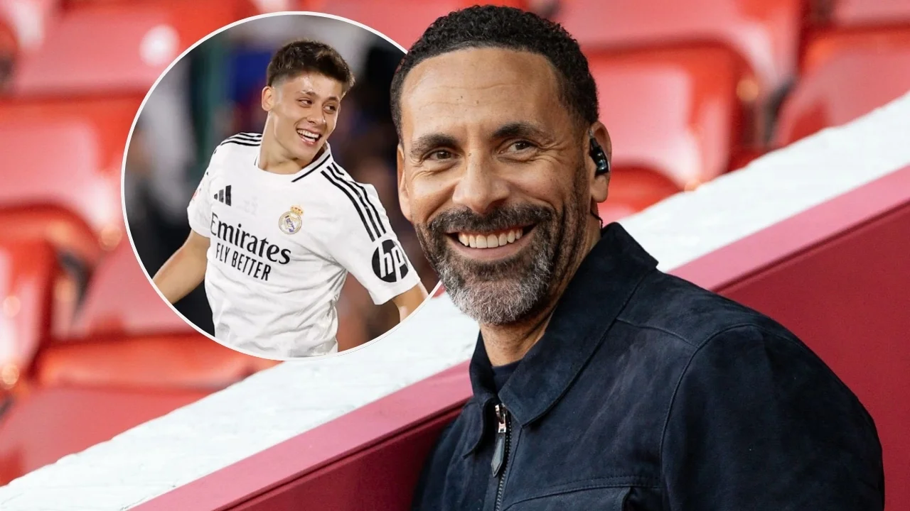 Rio Ferdinand apunta a Arda Güler como solución al problema de juego del Real Madrid.