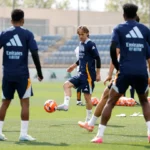 La cantera, protagonista en el último entrenamiento del Real Madrid antes de recibir al Celta de Vigo
