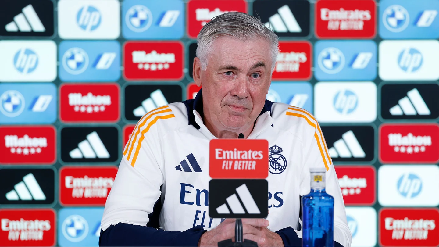 Ancelotti: «Mi luna de miel con el Real Madrid durará toda la vida» Carlo Ancelotti compareció en rueda de prensa antes de jugar el último El Clásico de LaLiga 2024-25.